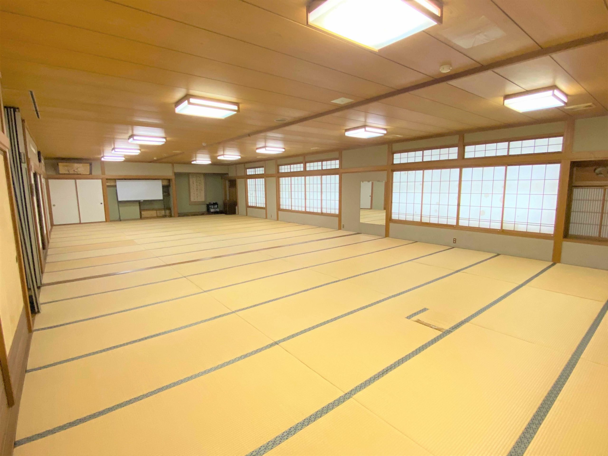 鹿野町農業者トレーニングセンターの和研修室の写真